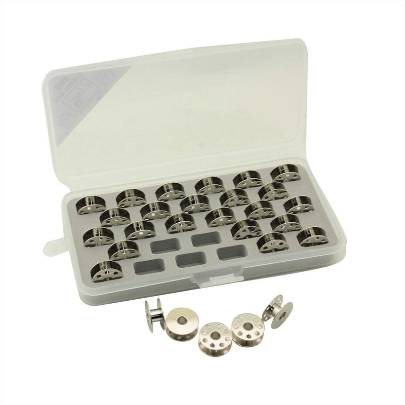 Cutex Pack of 28 Juki DDL-8300 DDL-8500 DDL-8700 bobbins with Storage Case - Image 2